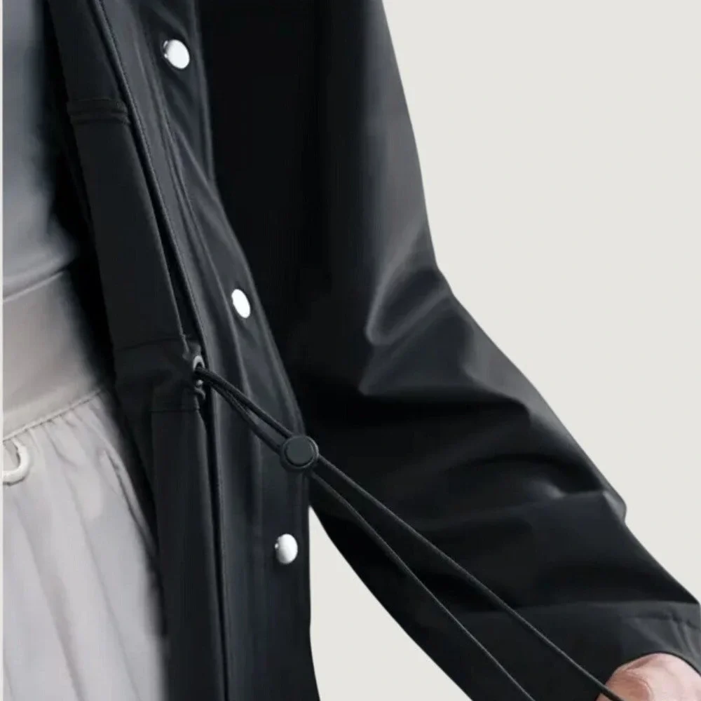 Nike Dri-FIT 24.7 Women Black Pleated Training Jacket Trench HV3627-010 MD